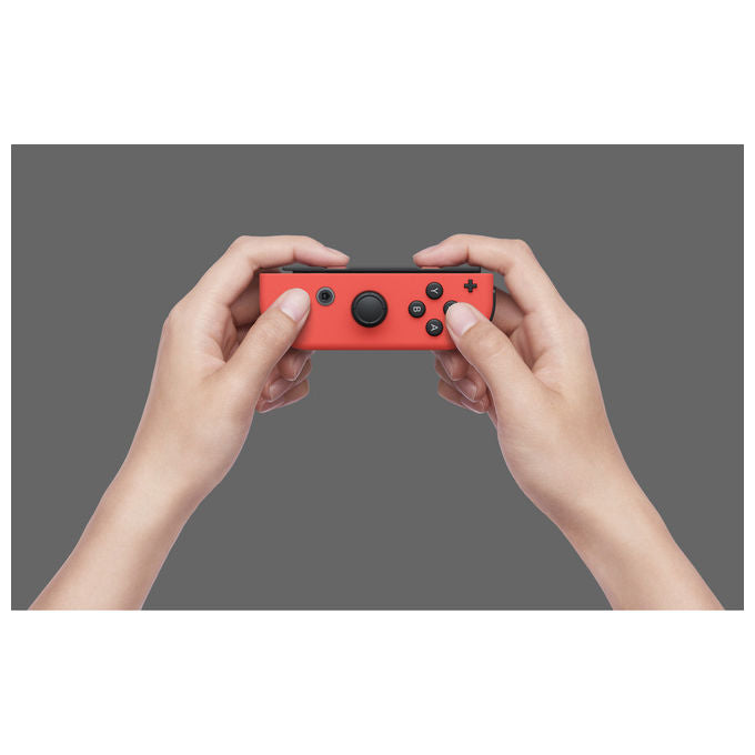 Nintendo, Switch OLED Neon Rosso-Blu, Console Portatile, Schermo 7 pollici, 64 GB