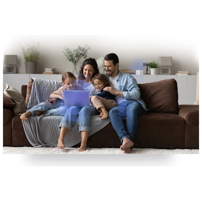 D-Link, Sistema Mesh Wi-Fi EAGLE PRO AI AX1500, Dual-Band, Bianco, 2 Pezzi