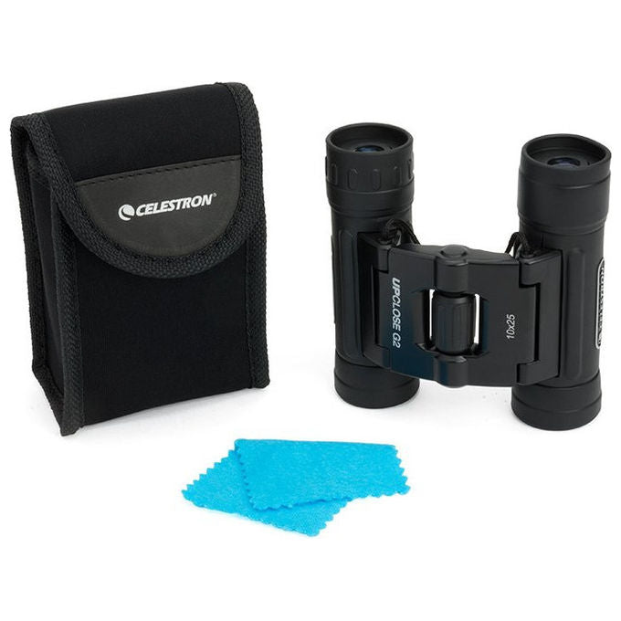 Celestron, Binocolo UpClose G2 10x25, Nero, Impermeabile
