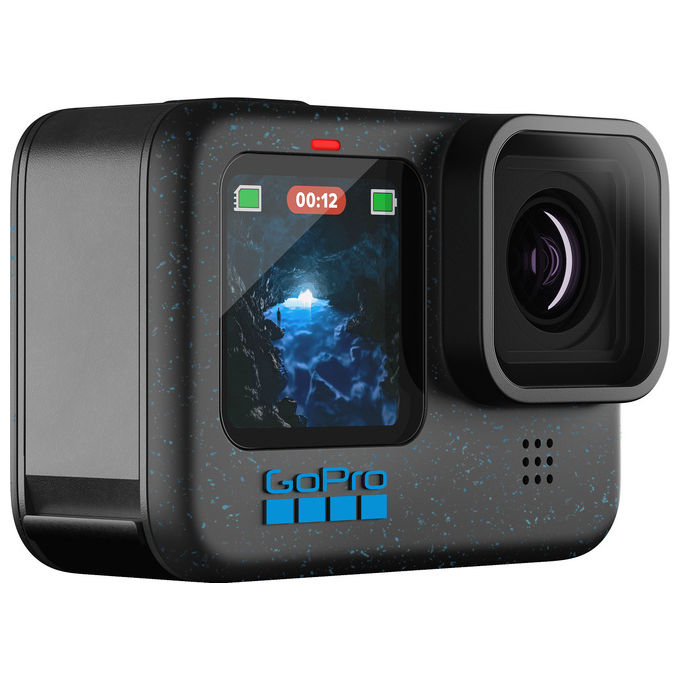 GoPro CHDHX-121-RW HERO12 Black Action Cam 5.3K HDR HyperSmooth 6.0 27 MP Impermeabile 10m colore Nero