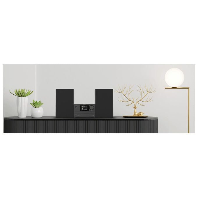 Kenwood M-525DAB Microsistema Audio Hi-Fi DAB+ FM CD USB Bluetooth 5.0 7 W colore Nero