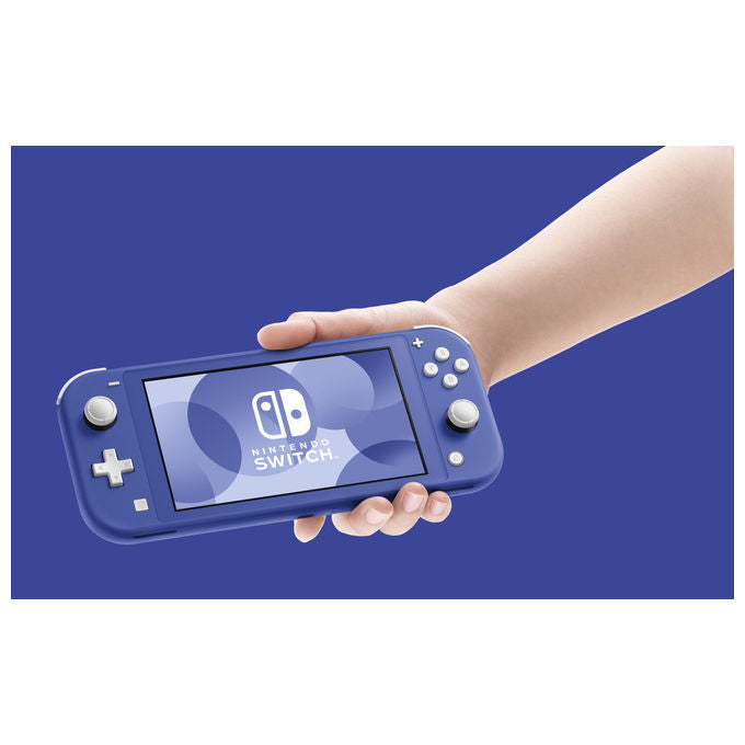 Nintendo, Switch Lite, Console Portatile, Blu, 32 GB, Schermo Touch