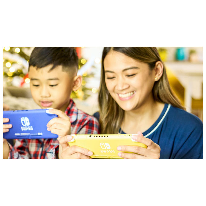 Nintendo, Switch Lite, Console Portatile, Blu, 32 GB, Schermo Touch