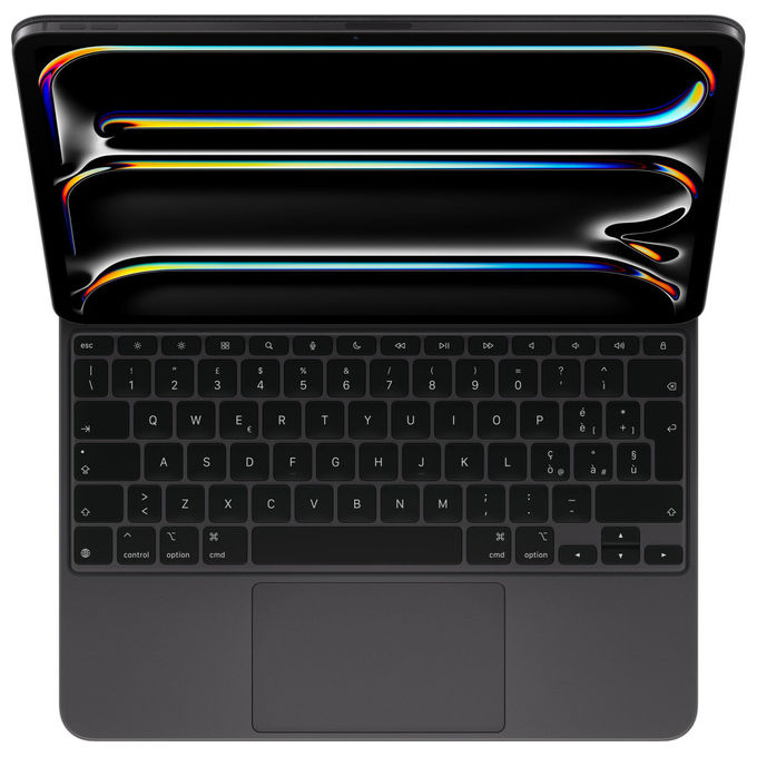 Apple, Magic Keyboard, per iPad Pro 13'' (M4), layout Italiano, Nero
