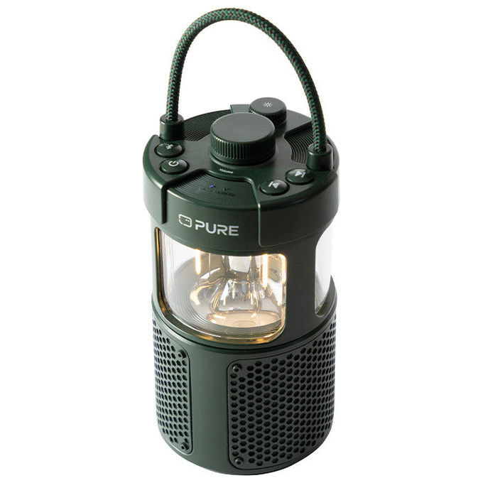 Pure, Altoparlante Bluetooth Portatile, 20W, Verde, Impermeabile IPX6