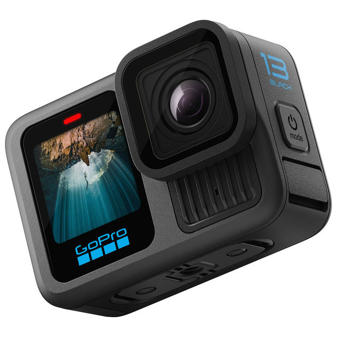 Gopro, Action Camera Hero 13 Black, 5.3K, Impermeabile 10m, Stabilizzatore HyperSmooth 6.0