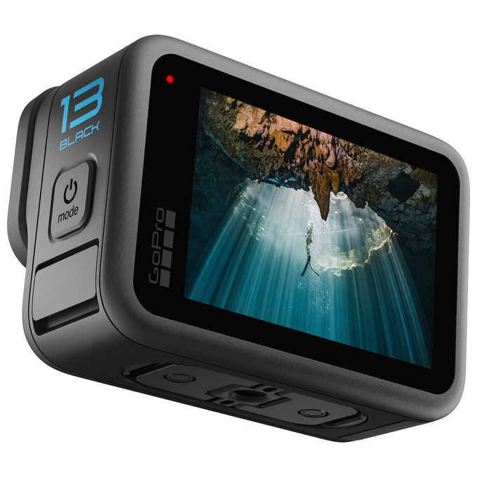 Gopro, Action Camera Hero 13 Black, 5.3K, Impermeabile 10m, Stabilizzatore HyperSmooth 6.0