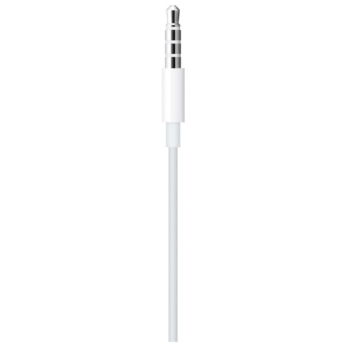 Apple, Auricolari EarPods, Connettore 3.5mm, Cablati, Bianco