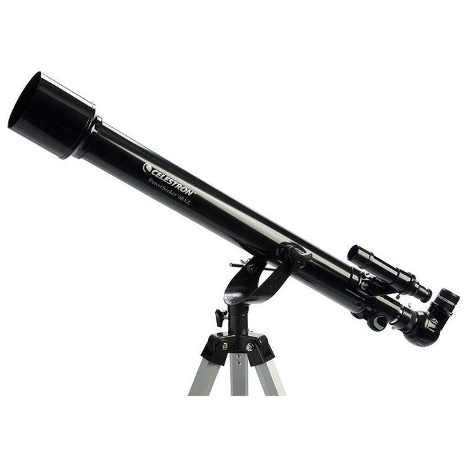 Celestron, Telescopio rifrattore, PowerSeeker 60AZ, 60 mm, Altazimuth, Nero