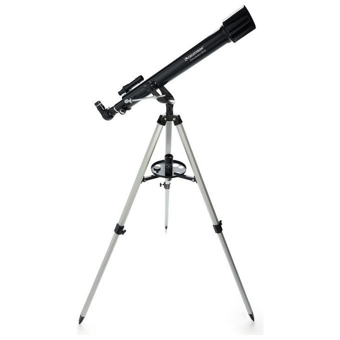 Celestron, Telescopio rifrattore, PowerSeeker 60AZ, 60 mm, Altazimuth, Nero