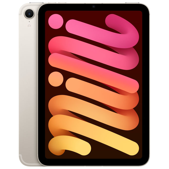 Apple, iPad mini, 128GB, Wi-Fi + Cellular, 8.3'', Galassia