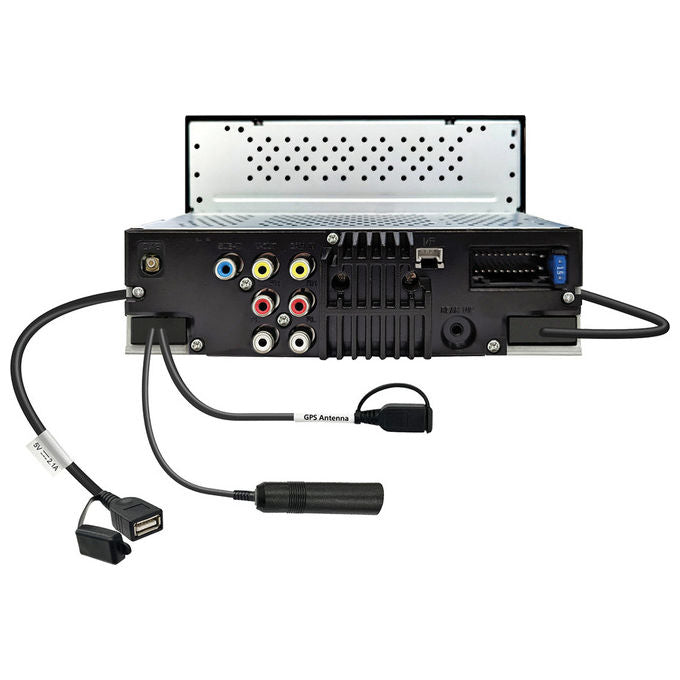 Kenwood, Autoradio 2 DIN, DMX5023DABS, Ricevitore Multimediale, Wi-Fi, Bluetooth, Nero