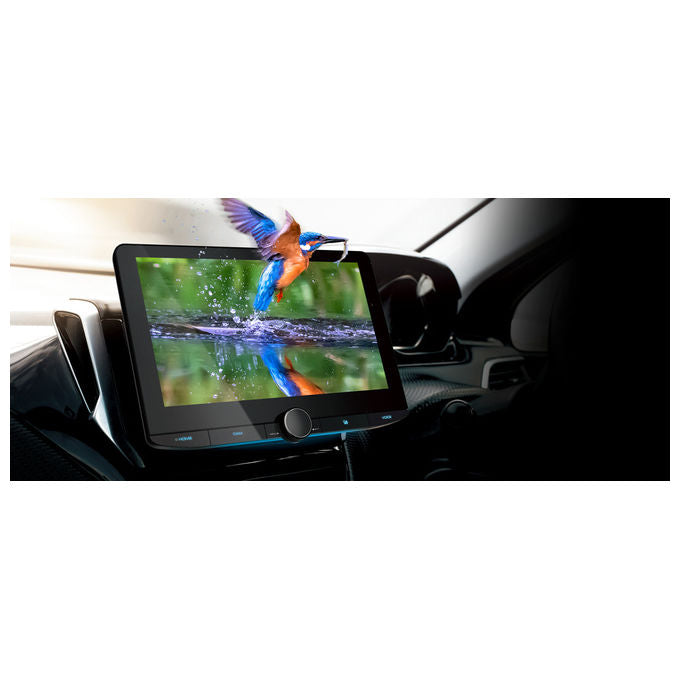 Kenwood, Autoradio 2 DIN, DMX5023DABS, Ricevitore Multimediale, Wi-Fi, Bluetooth, Nero