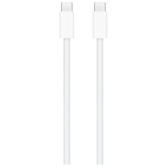 Apple MYQT3ZM-A Cavo di Ricarica USB-C 240W 2 m Tessuto Intrecciato colore Bianco
