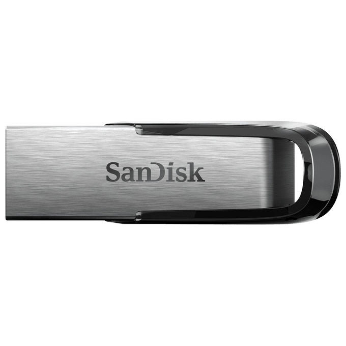 Sandisk, Ultra Flair, 128GB, Chiavetta USB, USB 3.2 Gen 1, Nero, Argento