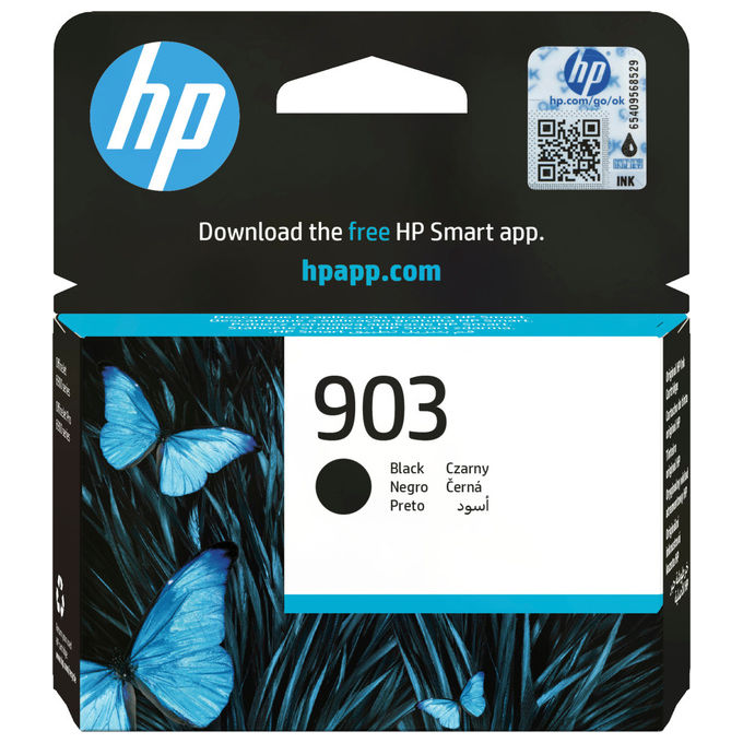 HP, Cartuccia Inchiostro Nero Originale 903, 8 ml, 300 Pagine