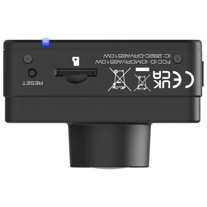 Kenwood DRV-A510W Dash Cam 2K Wide Quad HD Wi-Fi GPS Obiettivo F1.8 HDR Display TFT 2'' colore Nero