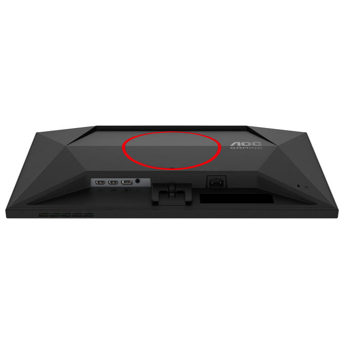 Aoc, Monitor Gaming, 24 pollici, Full HD, 260Hz, 1 ms, G-Sync, Nero-Rosso