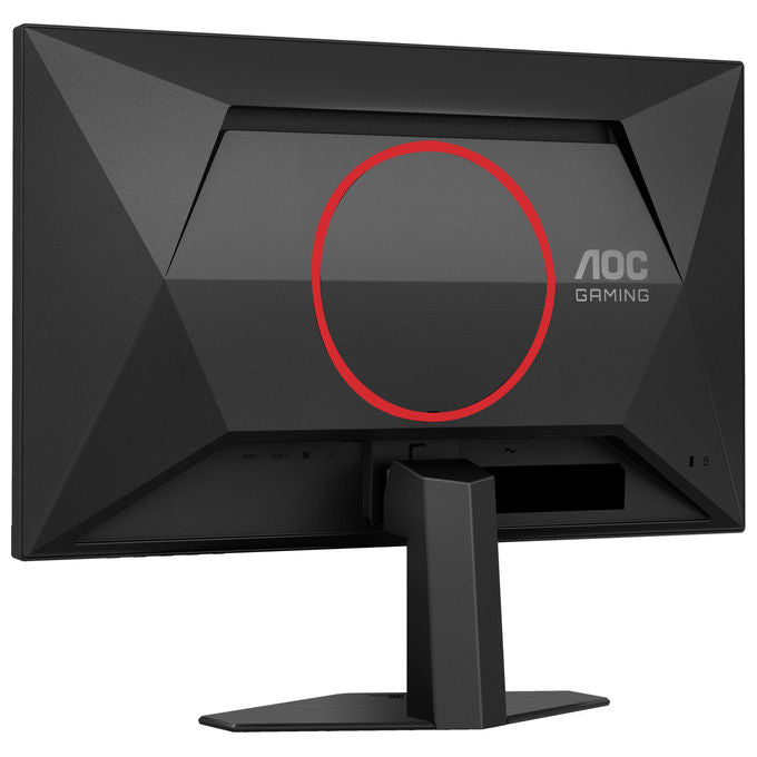 Aoc, Monitor Gaming, 24 pollici, Full HD, 260Hz, 1 ms, G-Sync, Nero-Rosso