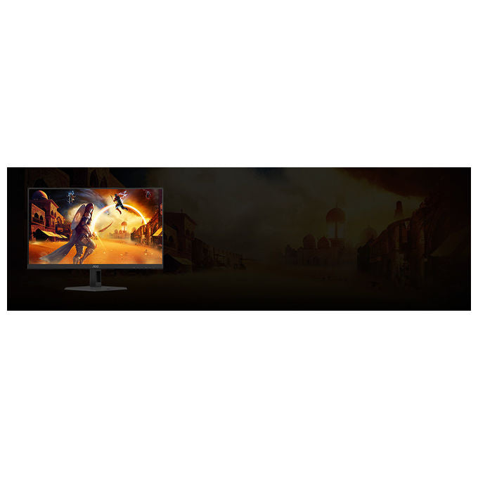 AOC, Monitor Gaming 27G4ZRE, 27'', FHD, 260Hz, Fast IPS, Nero-Rosso