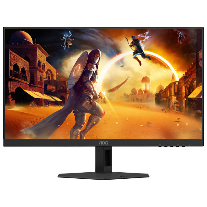 AOC, Monitor Gaming 27G4ZRE, 27'', FHD, 260Hz, Fast IPS, Nero-Rosso