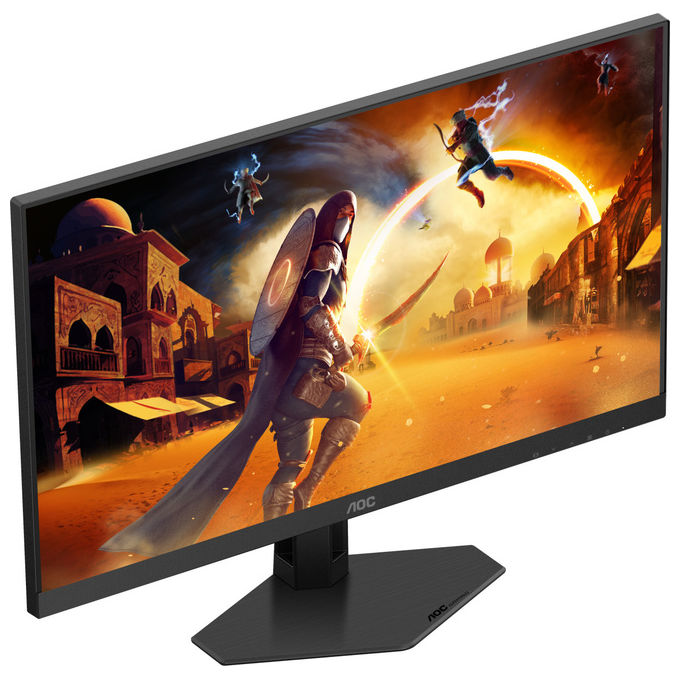 AOC, Monitor Gaming 27G4ZRE, 27'', FHD, 260Hz, Fast IPS, Nero-Rosso