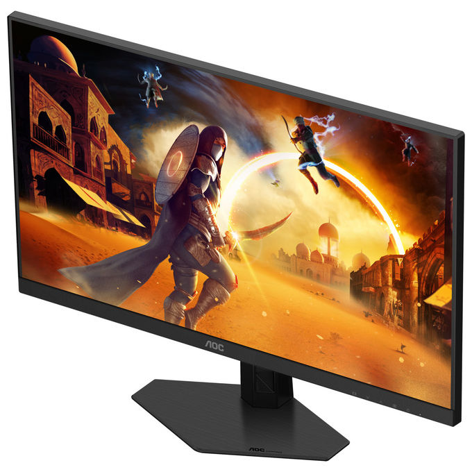 AOC, Monitor Gaming 27G4ZRE, 27'', FHD, 260Hz, Fast IPS, Nero-Rosso