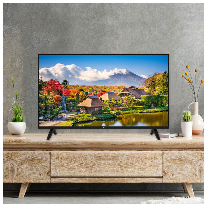 Smart Tech 40FN01K TV LED 40'' Full HD 1920x1080 60 Hz DVB-T2-S2 3 HDMI 2 USB colore Nero