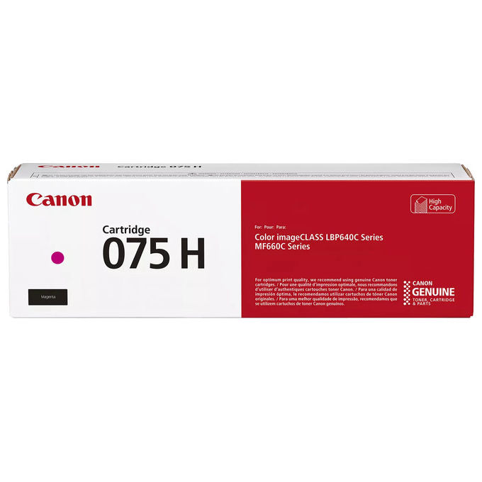 Canon, Cartuccia Toner 075 H, Originale, Magenta