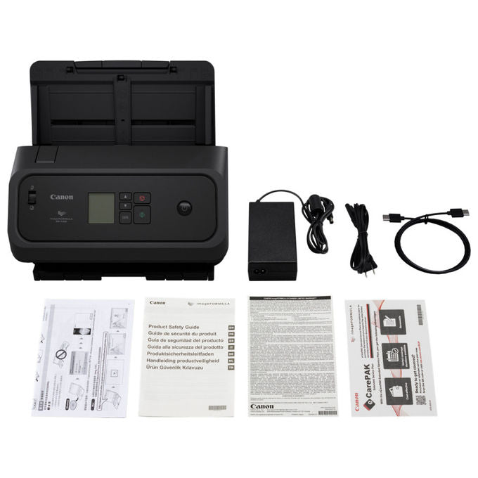 Canon imageFORMULA DR-C350, Scanner Documenti, A4, 600 DPI, ADF, Nero