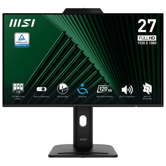 Msi, Monitor Pc 27 Pollici Full Hd, Lcd Nero