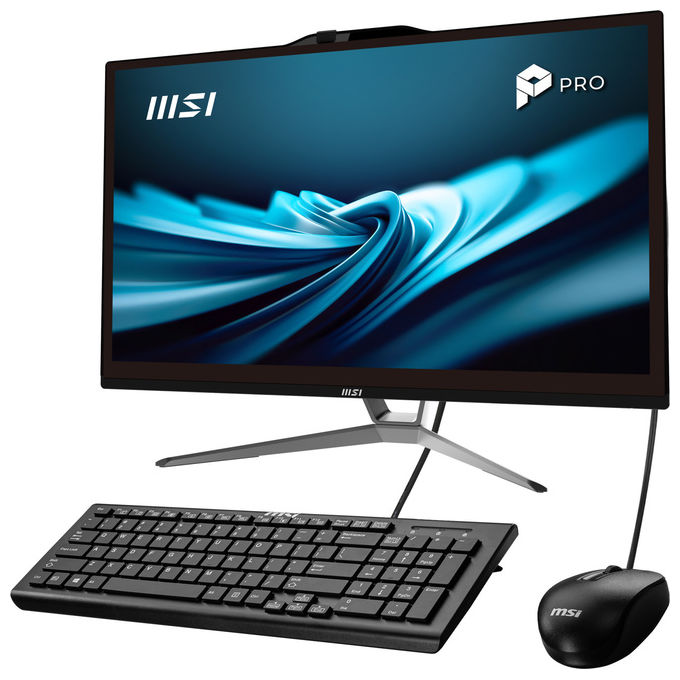 Msi, Pro Ap222t 14ma-613eu, All-in-one, 21.5'' Touchscreen, Intel Core I3, 8gb Ram, 512gb Ssd, Nero