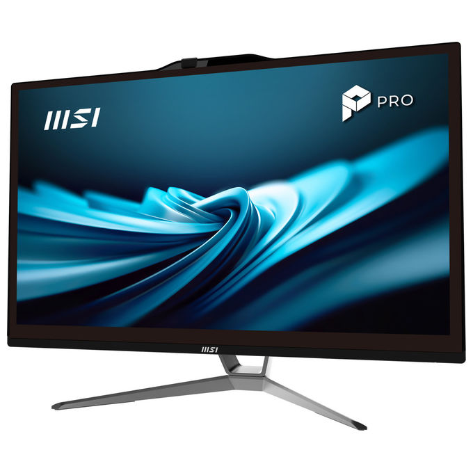 Msi, Pro Ap222t 14ma-613eu, All-in-one, 21.5'' Touchscreen, Intel Core I3, 8gb Ram, 512gb Ssd, Nero
