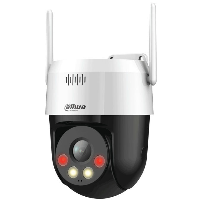 Dahua, Telecamera di Rete Turret Wi-Fi, 5MP, Rilevamento AI Persone-Veicoli, DH-IPC-HDW1539DA-SAW-IL