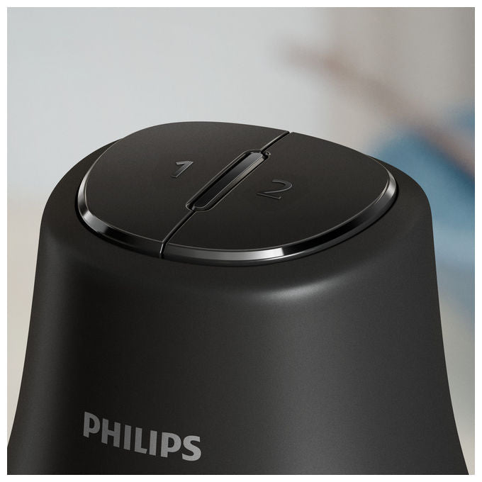Philips HR1501-00 Serie 3000 Tritatutto 450W ciotola 1 L 4 lame funzione Pulse lavabile in lavastoviglie colore Nero