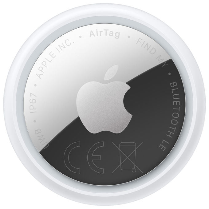 Apple, AirTag seconda generazione, Localizzatore Bluetooth, Confezione da 4