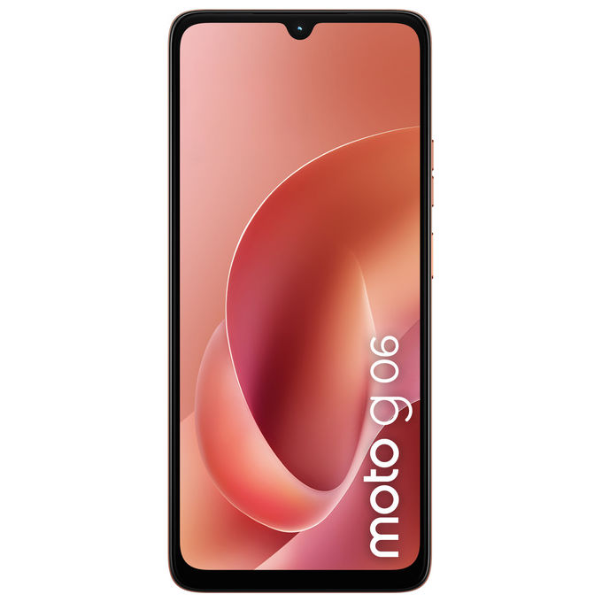 Motorola PB980028SE Moto G06 Smartphone 4G 6.88'' 128 GB 4 GB RAM Android 15 Doppia SIM NFC 50 MP 5200 mAh colore Arancione