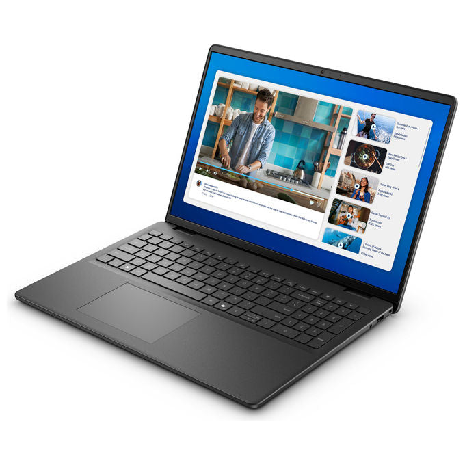 Dell Notebook DC16250 Intel Core 7 150U 16 pollici 16 GB RAM 512 GB SSD Windows 11 Pro colore Nero