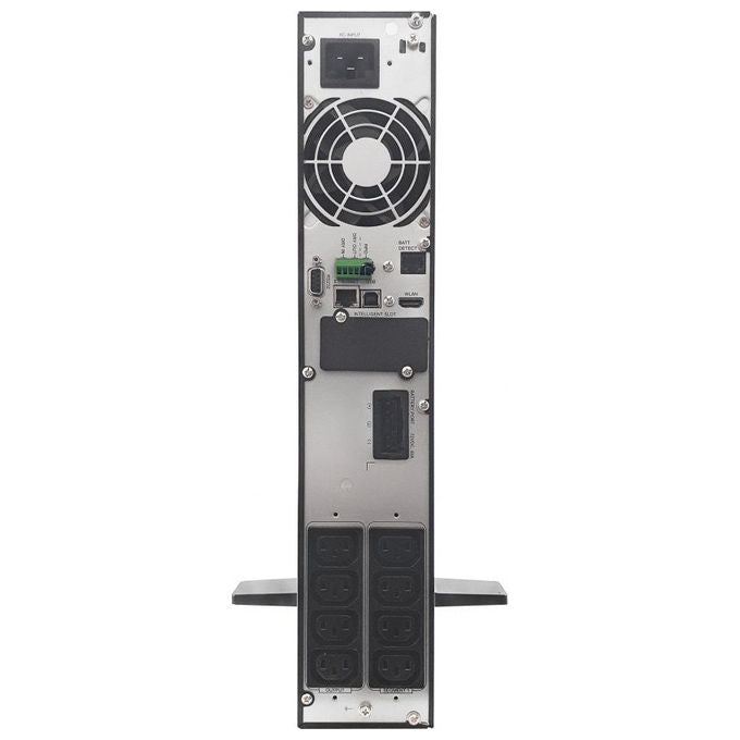 LevelOne, Gruppo di Continuita' UPS 2 kVA, 2000 W, Doppia Conversione Online, 8 Prese AC, Nero