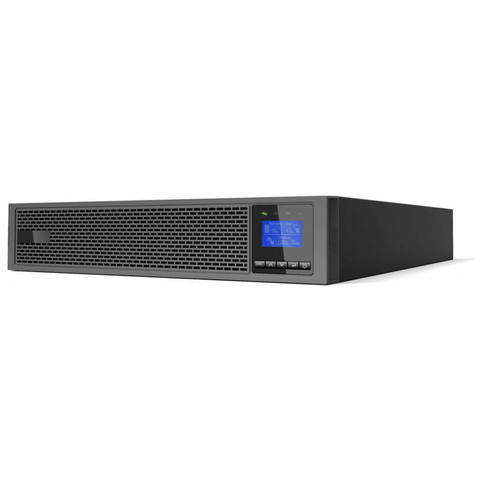 LevelOne, Gruppo di Continuita' UPS-2103, Doppia Conversione Online, 3 kVA, 3000 W, 8 Prese AC, Nero