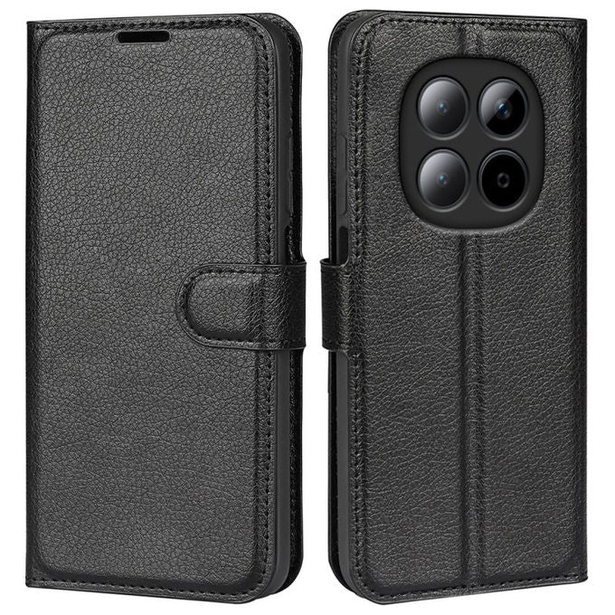 Celly, Custodia a Libro in Similpelle Nera con Tasche e Stand, per Xiaomi Redmi Note 15 Pro+ 5G- Poco M8 Pro 5G