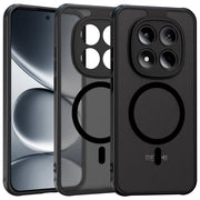 Celly, Custodia Xiaomi Redmi Note 15 5G, Rigida, Nera, con Tasche e Chiusura Magnetica