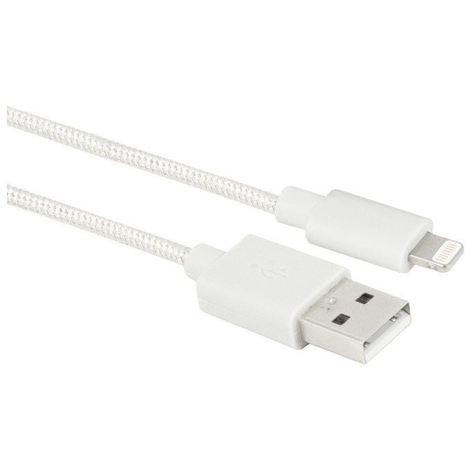 Ewent, Cavo Lightning, 1 m, Bianco