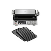 Braun, MultiGrill 7 CG 7040, Griglia Elettrica, 2000 W, Nero