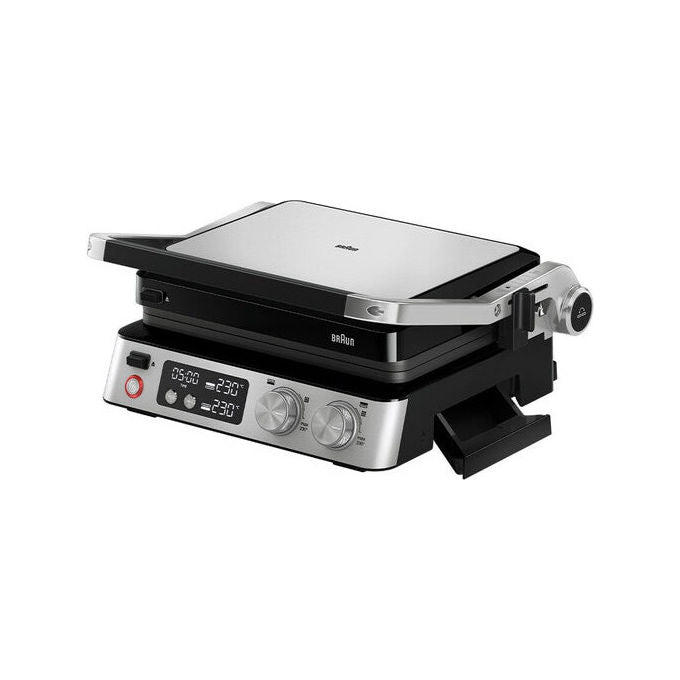 Braun, MultiGrill 7 CG 7040, Griglia Elettrica, 2000 W, Nero