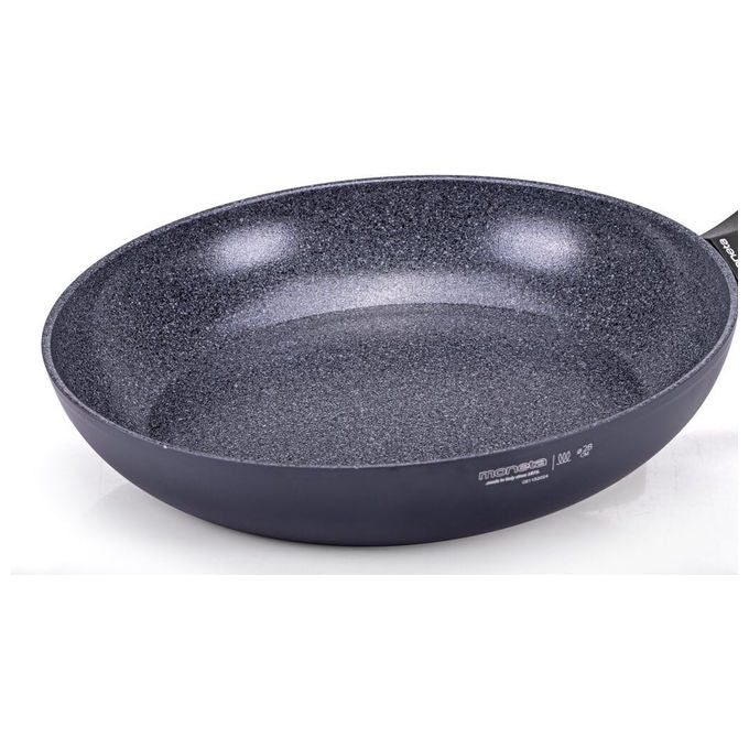 Moneta, Padella Minerva Finegres, 30 cm, Rivestimento Naturale, Adatta a Induzione, Made in Italy