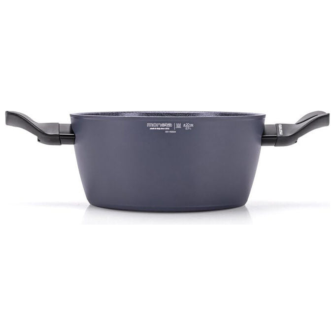Moneta, Casseruola Minerva Finegres 20 cm, Alluminio antiaderente, Adatta induzione, Made in Italy