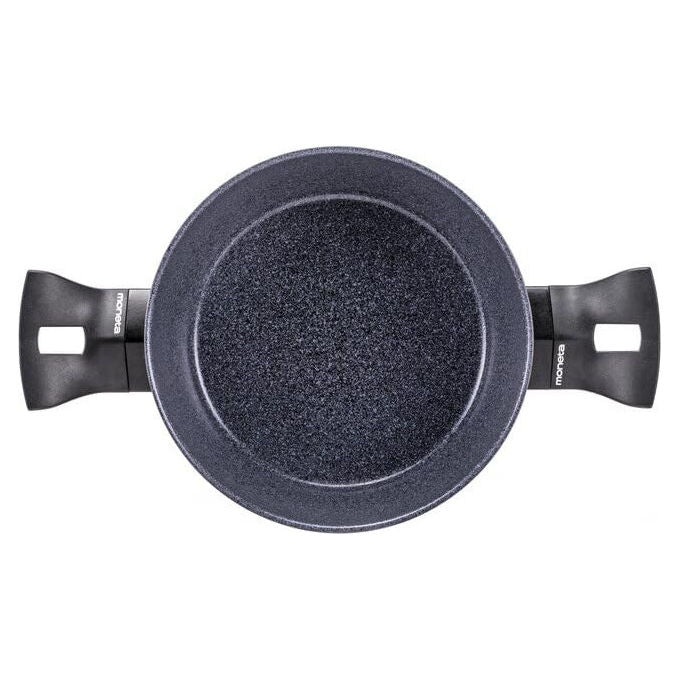 Moneta, Casseruola Minerva Finegres 20 cm, Alluminio antiaderente, Adatta induzione, Made in Italy
