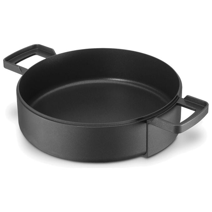 Berndes, Set Pentole B.Double, 3 Pezzi, Alluminio Pressofuso, Antiaderente, Nero, 24 cm