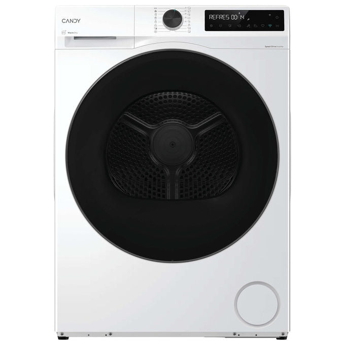 Candy BPS 8N2BX-S ProDry 550 Asciugatrice Pompa di Calore 8 Kg Classe D Inverter WiFi Slim (85x60x52 cm) colore Bianco